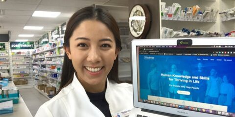 Pharmacist Rebecca Chan
